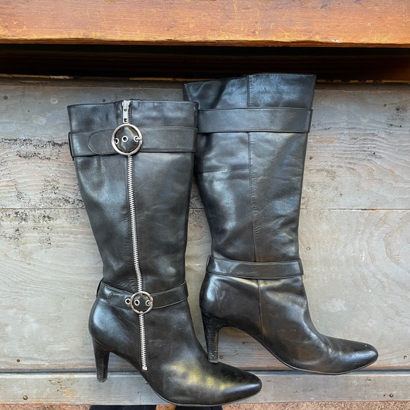 Ecco Shoes - Ecco Bristol tall black boot | size 41 10-10.5